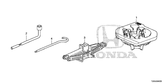 Tools - Jack for 2017 Honda Accord #0