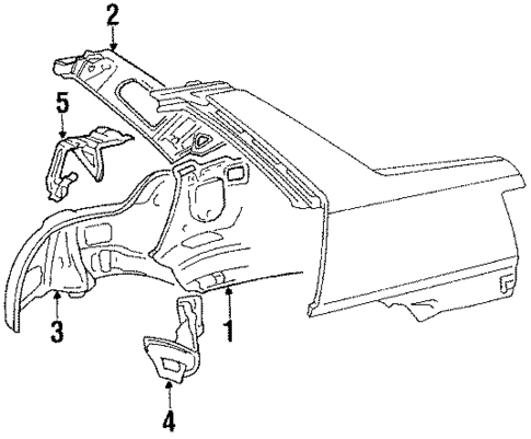 Inner Components for 1987 Mitsubishi Mirage #0