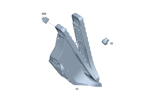 22545312664 - Control: Clutch Housing for Mercedes-Benz Image image