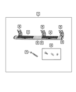 68239746AA - Mopar Accessories - Component Parts: Side Step, Right for Mopar Image