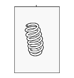 LR114317 - : Coil Spring for Land Rover: Discovery Sport, Range Rover Evoque Image