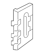 4K0810620 - Body: Sound Absorber for Audi: A6 allroad, A6 Quattro, A7 Sportback, RS6 Avant, RS7 Sportback, S6, S7 Sportback Image