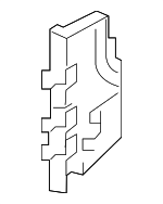 4K0810619 - Body: Sound Absorber for Audi: A6 allroad, A6 Quattro, A7 Sportback, RS6 Avant, RS7 Sportback, S6, S7 Sportback Image