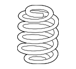 4K0511115LK - : Coil Spring for Audi: A6 Quattro, A7 Sportback Image