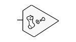 7L0498849 - HVAC: A/C Condenser Mount for Audi Image