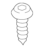 51417067920 - Body: Belt Molding Screw for BMW: 228 xDrive Gran Coupe, 228i Gran Coupe, 228i xDrive Gran Coupe, 330e, 330e xDrive, 330i, 330i xDrive, 428i, 428i xDrive, 430i, 430i Gran Coupe, 430i xDrive, 430i xDrive Gran Coupe, 435i, 435i xDrive, 440i, 440i xDrive, 530e, 530e xDrive, 530i, 530i xDrive, 535i, 535i GT, 535i GT xDrive, 535i xDrive, 540d xDrive, 540i, 540i xDrive, 550e xDrive, 640i, 640i Gran Coupe, 640i xDrive, 640i xDrive Gran Coupe, 640i xDrive Gran Turismo, 650i, 650i xDrive, 740e xDrive, 740i, 740i xDrive, 740Li, 740Li xDrive, 750e xDrive, 750i, 750i xDrive, 750Li, 760i xDrive, 840i, 840i Gran Coupe, 840i xDrive, 840i xDrive Gran Coupe, ActiveHybrid 5, ActiveHybrid 7, i4, i5, i7, i8, iX, M235i xDrive Gran Coupe, M340i, M340i xDrive, M4, M440i, M440i xDrive, M5, M550i xDrive, M6, M760i xDrive, M8, M8 Gran Coupe, M850i xDrive, M850i xDrive Gran Coupe, X3, X4, X5, X6, XM Image