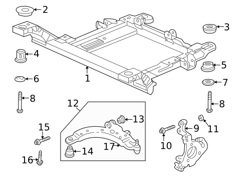 Suspension Components for 2016 Chevrolet Impala Limited #5
