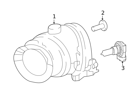 Bulbs - Chassis for 2017 Mercedes-Benz Metris #4
