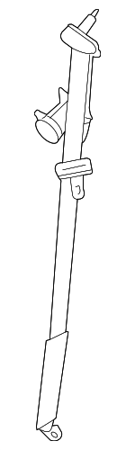 89844ZS78B - : Lap &amp; Shoulder Belt for Nissan Image