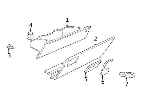 Instrument Panel for 2004 Buick Park Avenue #2