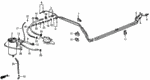90682SA0671 - Electrical/Exhaust/Heater/Fuel: CLAMP, CANISTER HOSE for Honda Image