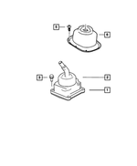 5183298AA - G56; 6-Speed; Manual Transmission: Transmission Shifter for Dodge: Ram 1500, Ram 2500, Ram 3500 Image