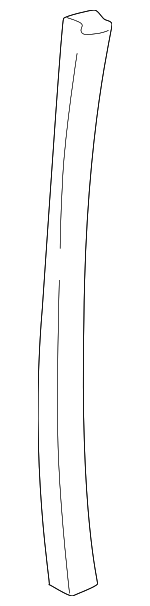 10296294 - Body: Rear Weather-strip for Chevrolet: Venture | Oldsmobile: Silhouette | Pontiac: Montana, Trans Sport Image