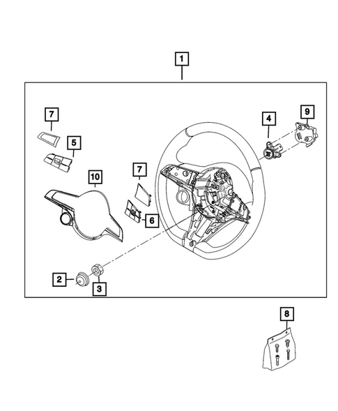 Steering Wheel for 2024 Alfa Romeo Tonale #0