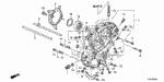 2123052F000 - Transmission - Automatic: COVER ASSY., L. SIDE for Honda Image