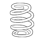 99133353115504 - : Coil Spring for Porsche Image