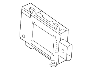 4N0907566AM - Electrical: Blind Spot Detection System Warning Sensor for Audi Image