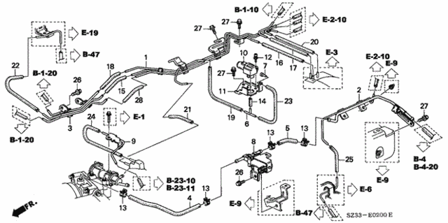 Install Pipe - Tubing for 1996 Acura RL #0