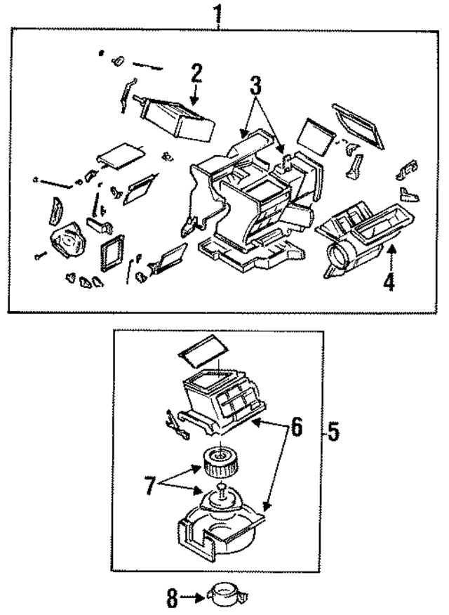 2711060A11 - : Heater Assembly for Nissan Image