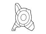 2545453700 - Entertainment &amp; Telematics: Radio Speaker Bracket for Mercedes-Benz Image