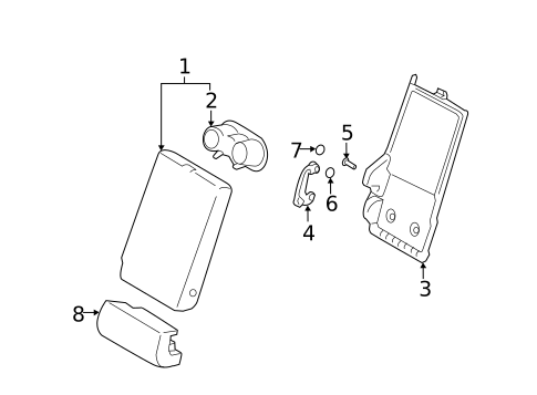 Armrest for 2022 Kia Telluride #0