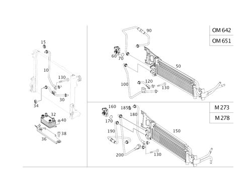 Transmission Cooling for 2015 Mercedes-Benz E550 #0