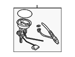 16116768788 - Air &amp; Fuel Delivery: Fuel Sender And Hanger Assembly for BMW Image image