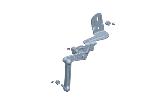 8265 - Rear Axle: Hexagon Nut for Mercedes-Benz Image image