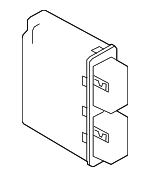 66205A44586 - Electrical: Control Module for BMW: 228i Gran Coupe, 228i xDrive Gran Coupe, 230i, 230i xDrive, 330e, 330e xDrive, 330i, 330i xDrive, 430i, 430i Gran Coupe, 430i xDrive, 430i xDrive Gran Coupe, 740i, 740i xDrive, 745e xDrive, 750i xDrive, 840i Gran Coupe, 840i xDrive Gran Coupe, i4, M2, M235i xDrive Gran Coupe, M240i, M240i xDrive, M3, M340i, M340i xDrive, M4, M440i, M440i Gran Coupe, M440i xDrive, M440i xDrive Gran Coupe, M760i xDrive, X5, X7, Z4 Image