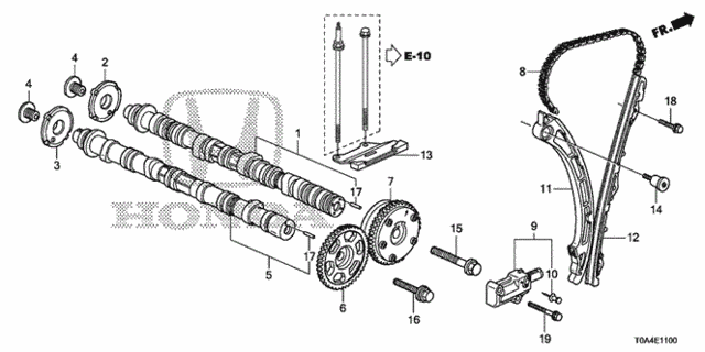 Camshaft - Cam Chain (-'14) for 2012 Honda CR-V #0