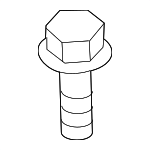 90119A0474 - Suspension: Stabilizer Bar Bolt for Toyota: Avalon, bZ4X, Camry, Crown, Crown Signia, Grand Highlander, Highlander, RAV4, RAV4 Prime, Sienna, Venza Image