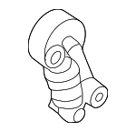 252813C100 - Cooling System: Belt Tensioner for Hyundai Image