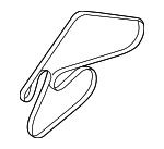 252123C311 - Cooling System: Serpentine Belt for Hyundai Image