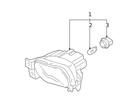 Fog Lamps for 2006 Hyundai Accent #0
