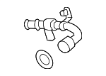PAB121164 - Cooling System: Outlet Pipe for Porsche Image