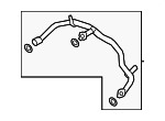 PAB121071A - Cooling System: Water Inlet Pipe for Porsche Image