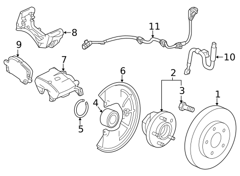 Hubs & Related Components for 2016 Chevrolet Trax #0