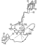 52010234AD - : Brake Tube, Secondary for Mopar Image