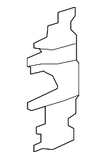 5329460090 - Body: Deflector for Lexus: LX570 Image