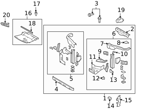 Radiator & Components for 2011 Lexus LX570 #4