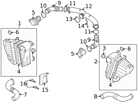 Air Intake for 2010 Audi Q7 #0