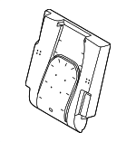 LR132543 - Body: Seat Back Pad for Land Rover: Defender 110, Defender 130, Defender 90 Image
