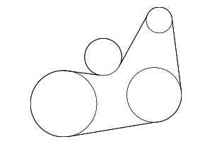 9091602796 - : Accessory Drive Belt for Toyota Image