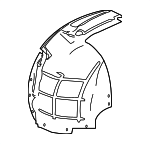 C2P21374 - Body: Fender Liner for Jaguar Image