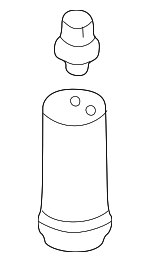 921334Z010 - HVAC: Dehydrator for Nissan: Frontier, Sentra, Xterra Image