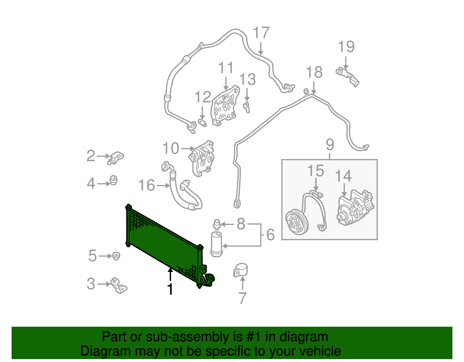 Value Advantage™ CONDENSER ASSEMBLY - Nissan (K2110-4Z00JNW)