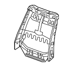 87651EA000 - Body: Seat Back Frame for Nissan Image