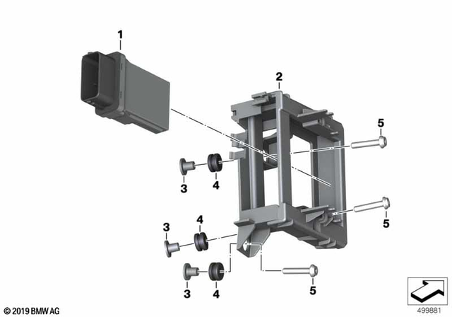 61355B52A69 - General Electrical System: General Module "Light" - 21-07-500 for BMW-Motorrad Image
