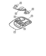 56010520AE - : Overhead Console Module for Mopar Image