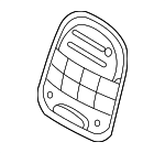 893804D110CS - Body: Seat Back Panel for Kia: Sedona Image